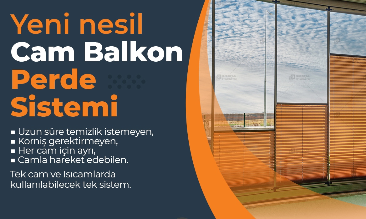 PERDELİ CAM BALKON 